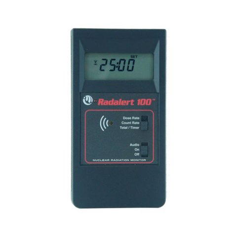 Radiômetro Digital Medidor Luz Alfa Beta Gama Raio X Profissional Led Alarme Radalert-100 Portátil C