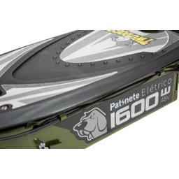 Scooter Elétrico Patinete Two Dogs 1600w Motorizado 48v - Verde escuro - 4