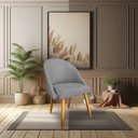 Ver imagem 2 de Kit 02 Cadeiras Jantar Bela Suede Pés Palito Castanho Pallazio