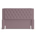 Ver imagem 7 de Cabeceira Atena para Cama Box Queen Size 160cm Capitonê com Frame Veludo Rosê - Desk Design