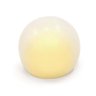 Velas Eletrônicas Vela Redonda Led com 1 Bateria 8 X 8 Cm Branco - 1