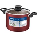 Ver imagem 3 de Caldeirão Tramontina Antiaderente Paris 16cm Vermelho