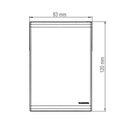Ver imagem 3 de Conjunto 4x2 com 1 Tomada 2p+t Tramontina Liz 10 a 250 V Branco Tramontina