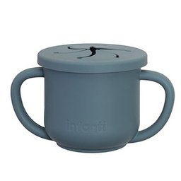 Copo de Silicone 2 em 1 Piccolo Azul - Infanti - 2
