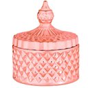 Ver imagem 1 de Pote Vidro Rose Gold 8,5X10X8,5Cm
