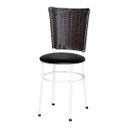 Ver imagem 2 de 2 Cadeiras para Mesa Branca Hawai Marrom:preto
