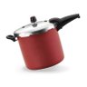 Panela De Pressão 10 Litros Vermelho -Alumínio Oliveira - 1