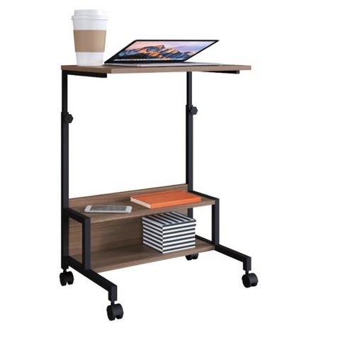 Mesa Auxiliar Trabalho Artetube Com Regulagem de Altura 54x36 Art in Móveis