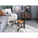 Ver imagem 3 de Mesa Auxiliar Trabalho Artetube Com Regulagem de Altura 54x36 Art in Móveis