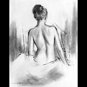 Soft Silhouette Vi Canaleta 48x60cm Preta