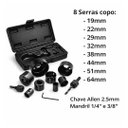 Ver imagem 2 de Kit Serra Copo 11 Unidades Bt-342 para Madeira Gesso Pvc