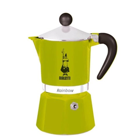 Cafeteira Bialetti Rainbow Verde 3 Xícaras - 150 Ml 10030133