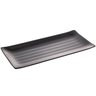 Kit 36 Travessas Servir Sushi Sashimi 35x16cm Comida Joponesa Melamina Pretas para Restaurante Bar L - 1