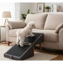 Ver imagem 1 de Rampa Pet Antiderrapante, Tecido Suede.