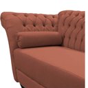 Ver imagem 5 de Recamier Decorativo Divã Styllus Lado Direito Bouclé Terracota