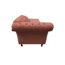 Ver imagem 7 de Recamier Decorativo Divã Styllus Lado Direito Bouclé Terracota