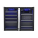 Ver imagem 1 de Conjunto Cervejeira 82L Blue Light e Adega 82L 24 Garrafas Piubella 100 127V - Venax