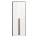 Ver imagem 4 de Guarda-Roupa Infantil 2 Portas Modulados Marrom/Branco/Mel