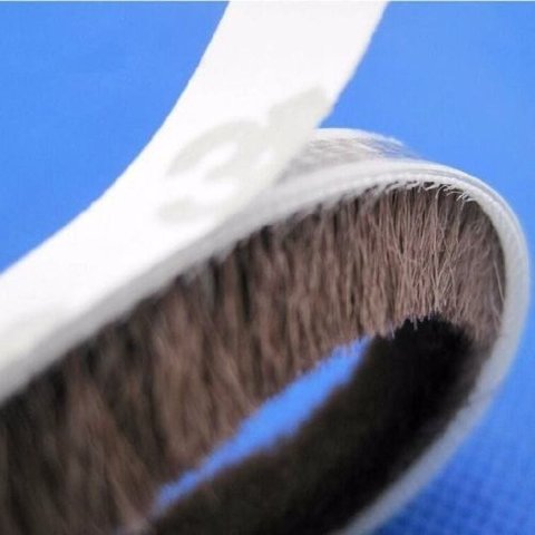 Veda fresta fita adesiva de vedação porta janela preta 5x7mm 50mts