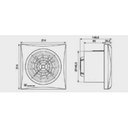 Ver imagem 3 de Exaustor Para Banheiro Mod: Silent-300Crz Plus C/Timer S&P