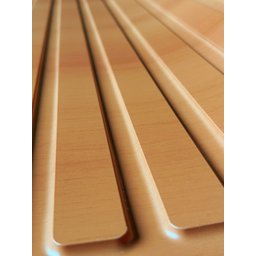 Painel Ripado Versátil Horizontal: 01 Unid. 110x270cm Larg. Talatto Painéis Peroba - 2