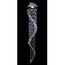 Ver imagem 1 de Lustre Espiral de Cristal Asfour - Base 20 cm - 1 Metro
