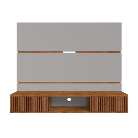 Painel Âmbar para Tv até 50 Polegadas Moderno e Luxuoso:off White - Nature