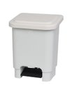 Ver imagem 2 de Lixeira 15l Retangular C/pedal Branco Lar Plasticos 13199