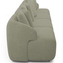 Ver mais imagens de Sofá 4 Lugares para Sala de Estar Living 308cm Arlo F04 Bouclê Oliva - Lyam Decor