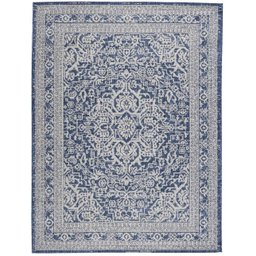 Tapete Sisalis 250x300 Classic Azul/marfim - 1
