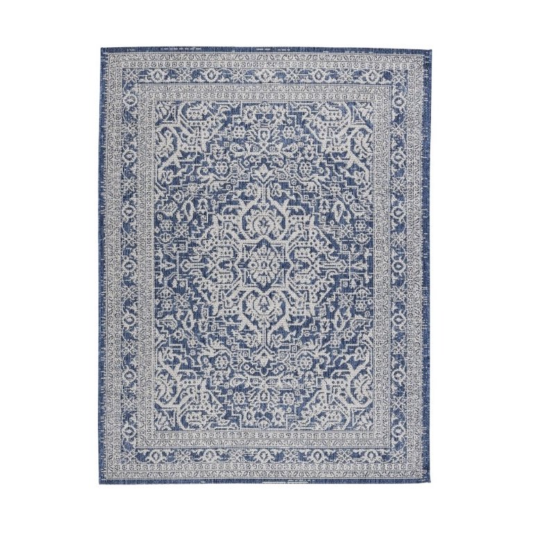 Tapete Sisalis 250x300 Classic Azul/marfim Tapete Sisalis 250x300 Classic Azul/marfim