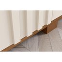 Ver imagem 5 de Guarda Roupa Casal 6 Portas e 4 Gavetas C/ Pés Ávila Nature/off White - Henn
