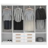 Móveis para Quarto Guarda-roupa 8 Portas Paris - 4