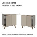 Ver imagem 5 de Balcão de Canto 1 Porta com Pés Nice Madesa