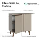 Ver imagem 4 de Balcão de Canto 1 Porta com Pés Nice Madesa