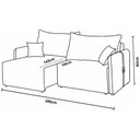 Ver imagem 4 de Sofá Fontana Retrátil Reclinável Veludo 200cm Moderno