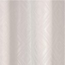 Ver imagem 2 de Cortina em Jacquard Degradê 2,00 X 1,70 para Varão - Branca