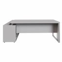 Ver imagem 4 de Mesa Dinâmica 1,70m C/ Armário e Cx de Tomadas Pés Metal F5