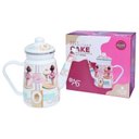 Ver imagem 2 de Bule Esmaltado Elegante 1,2 Litros Cake