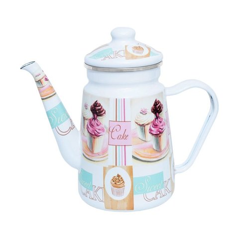 Bule Esmaltado Elegante 1,2 Litros Cake
