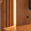 Ver imagem 3 de Painel Home Suspenso Loa para Tv até 75 Polegadas com Led Freijo-off White Matte Freijo-off White