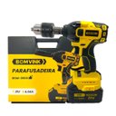 Ver imagem 2 de Parafusadeira de Impacto 21v 2 Baterias Bivolt + Maleta de Acessórios