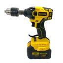 Ver imagem 4 de Parafusadeira de Impacto 21v 2 Baterias Bivolt + Maleta de Acessórios