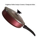 Ver imagem 5 de Frigideira Antiaderente C/ Tampa de Vidro N24 2l