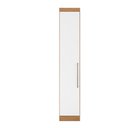 Ver imagem 1 de Guarda Roupa Roupeiro Armário 1 Porta Módulo Amendola/ Branco para Quarto