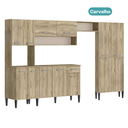 Ver imagem 6 de Armário Cozinha Completa Arizona Plus Carvalho