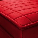 Ver mais imagens de Sofá Retrátil Reclinável 3 Lugares com Molas 2,00m Quantum Suede Velut Vermelho - King House