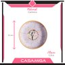Conjunto 8 Prato Sobremesa Cerâmica 20,4cm Sussurro Pássaro - 3