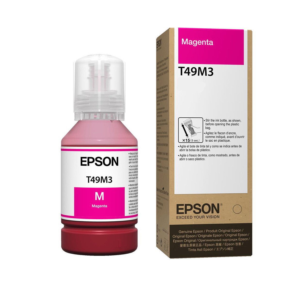 Tinta Sublimatica Epson T49m320 T49m Magenta | F170 F571 F570 | Original 140ml