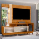 Ver imagem 1 de Estante para TV e Home Theater até 60 Polegadas 200CMX185CM 2 Portas com Rodizios Frizz Plus
